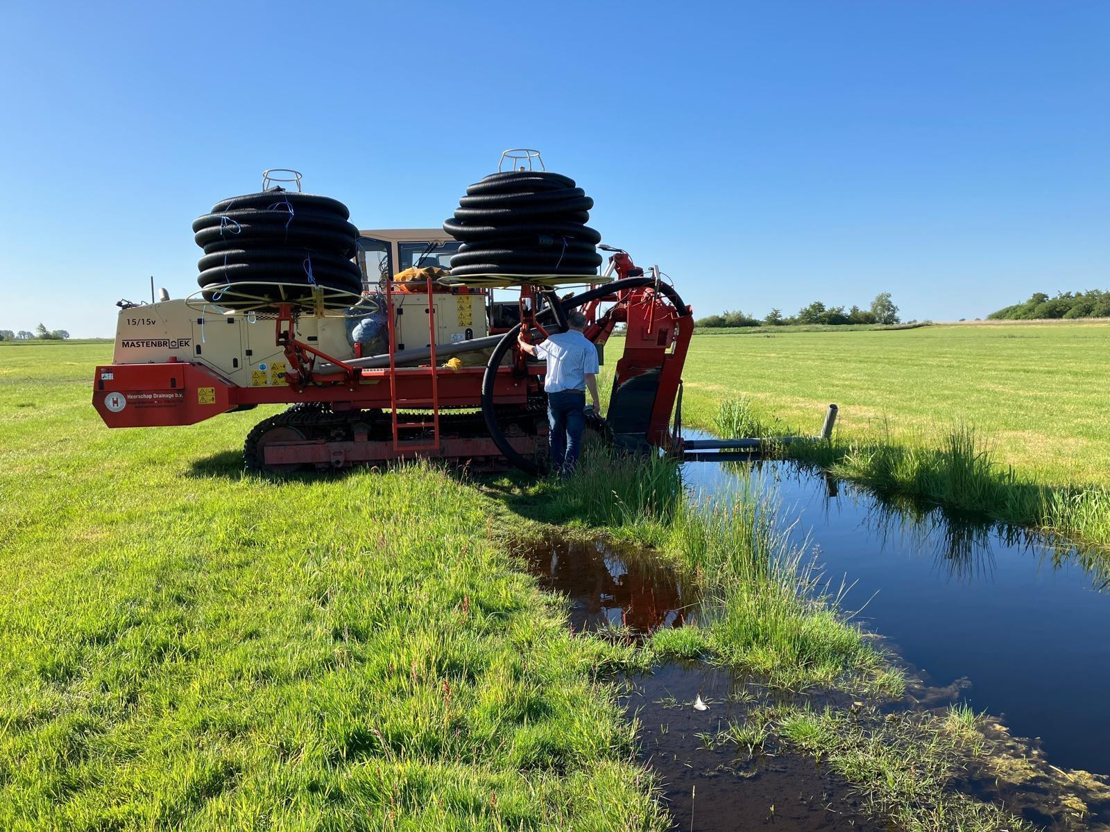 De drainmachine